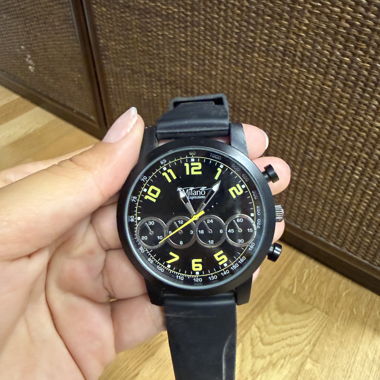 Black Milano Expressions Watch