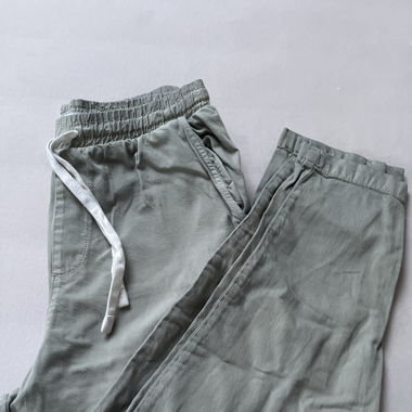 Pantalon cargo gris/vert
