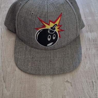Casquette Snapback grise
