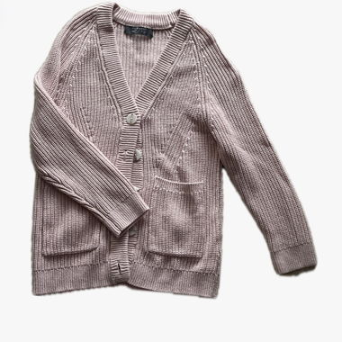 Cardigan rosa