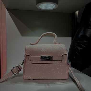 Pink mini handbag