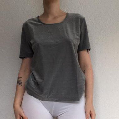 90er Silber T-Shirt