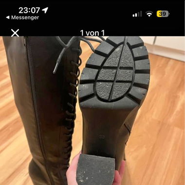 High heel stiefel