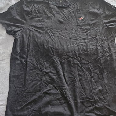 T-shirt Hollister nero