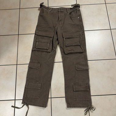 Braune Mosquets Cargo Pants Grösse L