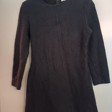 Abito COS nero in misto lana