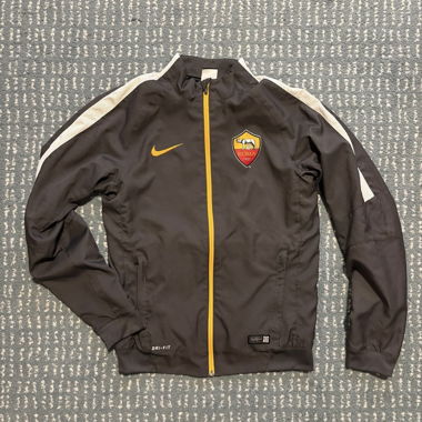 Nike AS Roma Trainingsjacke Grau Gr. M