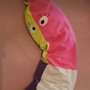 Cuscino a traversino per bambini