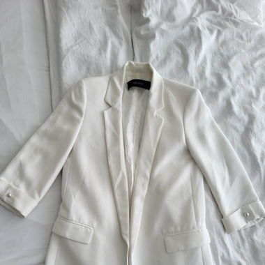 Weisser Blazer