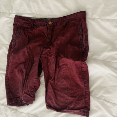 Shorts pour homme bordeaux YES NO taille L