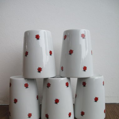 5 Set Käfer Tassen