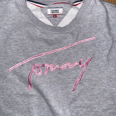 Tommy Jeans Sweatshirt grau