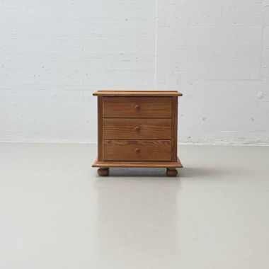 Compact Pine Drawer Cabinet, 1990s