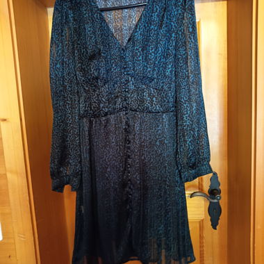 Petrolgrünes Kleid