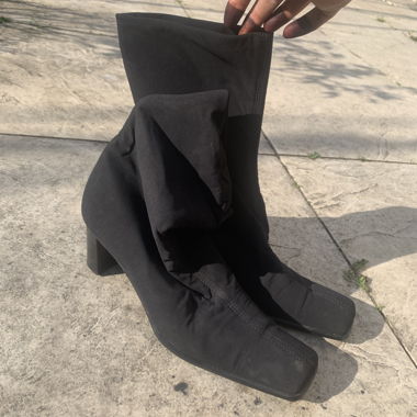 Black Knee-High Boots