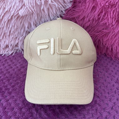 Casquette Fila beige