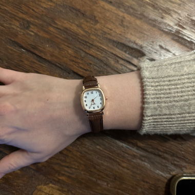 Vintage Style Uhr - neue Batterie