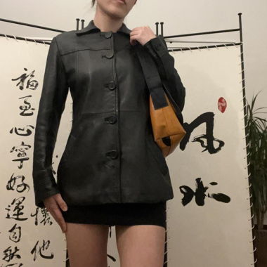 ESPRIT 90s Leather Jacket