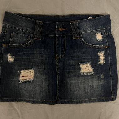 Vintage Tally Weijl Denim Mini Skirt
