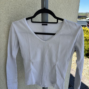 Maglione bianco fine