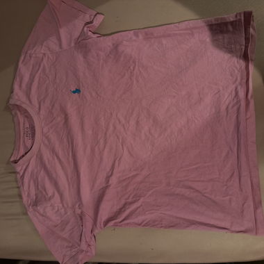 T-shirt polo rose