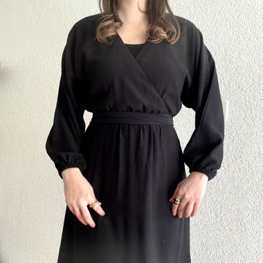 Black Midi Dress