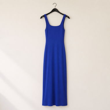 COS Maxi Kleid XS blau