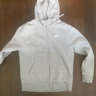 Nike Kapuzenjacke grau