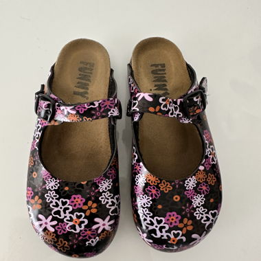 Funky Clog Sandals for Girls Summer Shoes Leather 30