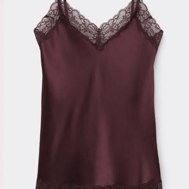 Intimissimi top in pizzo di seta NUOVO