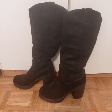 Black Knee-High Boots