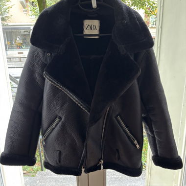 Faux Leather Biker Jacket
