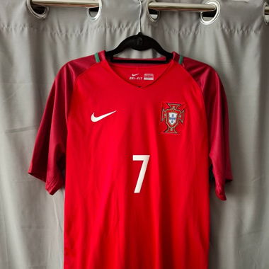 Originales Portugal Trikot #7 Ronaldo in Grösse L