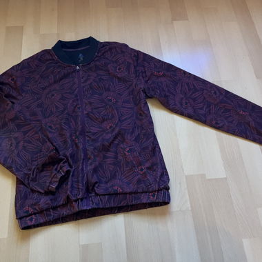 Odlo Damen Bomberjacke Blumenmuster Gr. S
