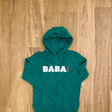 BABA Hoodie emerald green