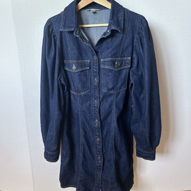 Jeanshemd-Kleid
