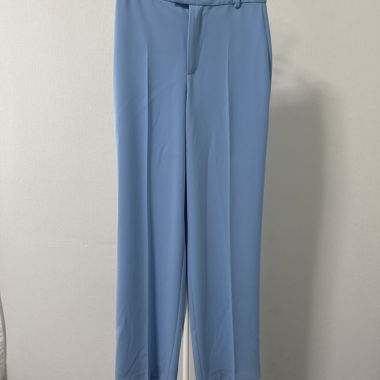 Pantaloni a gamba larga azzurro chiaro