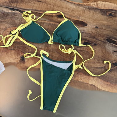 Two-tone bikini