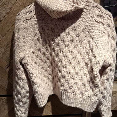 Knit Sweater with Turtleneck