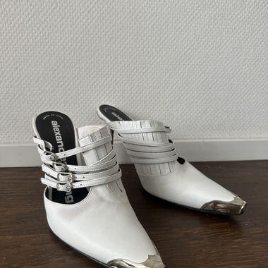 AlexanderWang White Heels