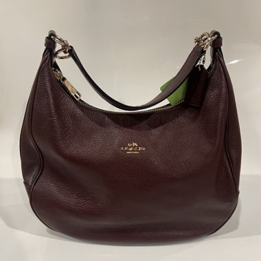 Coach Hobo Bag – Bordeaux/Oxblood