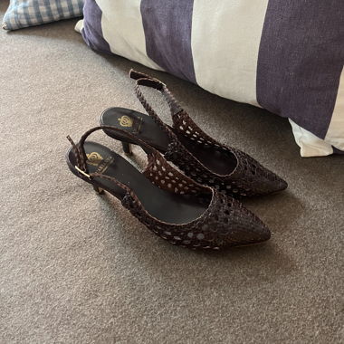 L'ARIANNA Slingback Heels Gr. 39