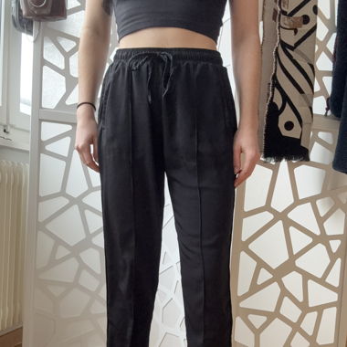 Pantalon noir Stradivarius taille S