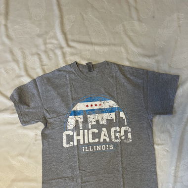 grey chicago tshirt