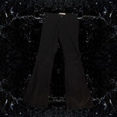 Jean flare noir Bershka