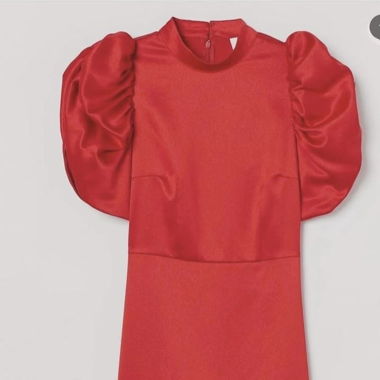 Dress beautiful red
