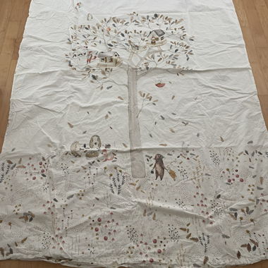 Housse de coussin, oreiller, drap, housse de couette