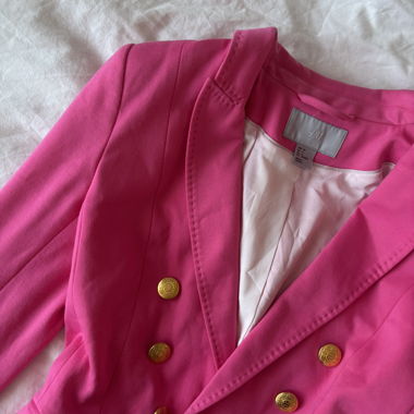 blazer rosa