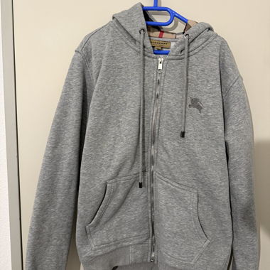 Burberry Kapuzenjacke Grau