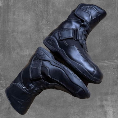 Stivali biker in pelle neri Alpinestar - taglia 38